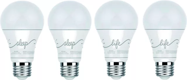 4- GE C-Sleep & C-Life Connected LED Light Bulbs NIB No Hub Required Android NEW