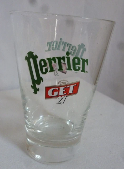 Collector , Verre Perrier Get 27 , 25 Cl , Vpr60