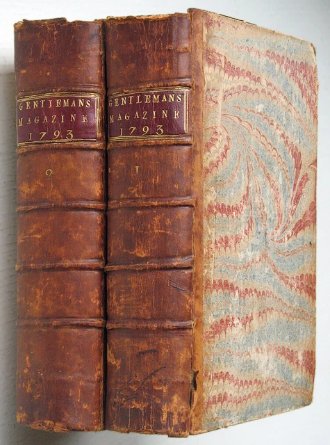 1793 Gentleman's Magazine FRENCH REVOLUTION Madagascar SAMUEL TAYLOR COLERIDGE