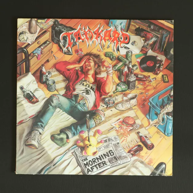 Tankard - The Morning After Vinyl LP von 1988 *Guter Zustand*