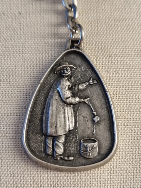 Ancien Porte Clé Établissements Peppler, Strasbourg. Peintre Peintures Années 60