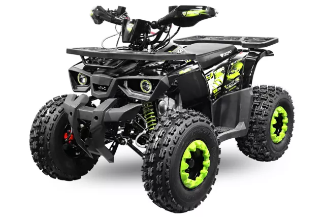 NITRO MOTORS 125cc midi Kinder Quad Rugby RS8-A Platin