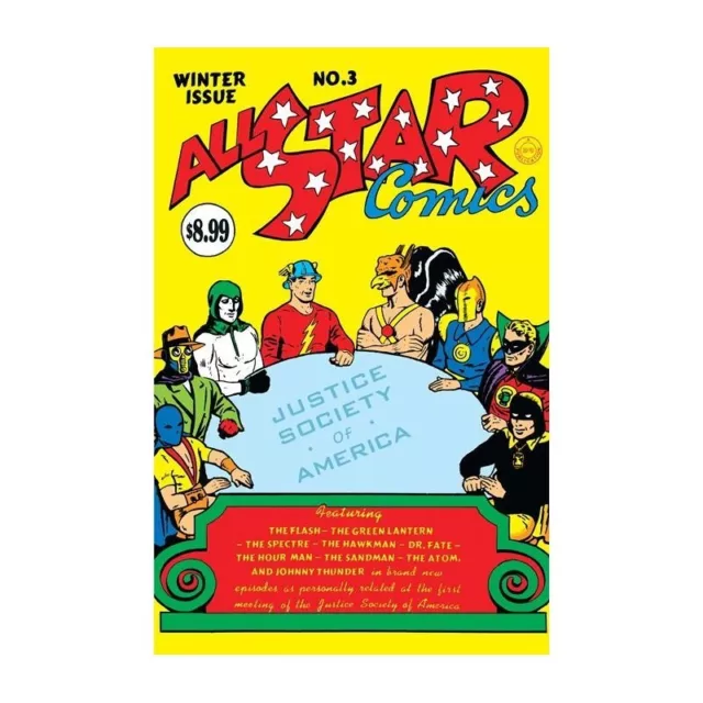 All-Star Comics -3 Facsimile Edition Cvr B Ee Hibbard Foil Var--Dc Comics--