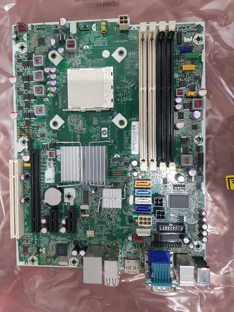 Carte Mère MSI MS-7500 Version 1.1 (réf. 461537-001) Pour HP DC5850 - Vendue Sans Plaque, état Occasion