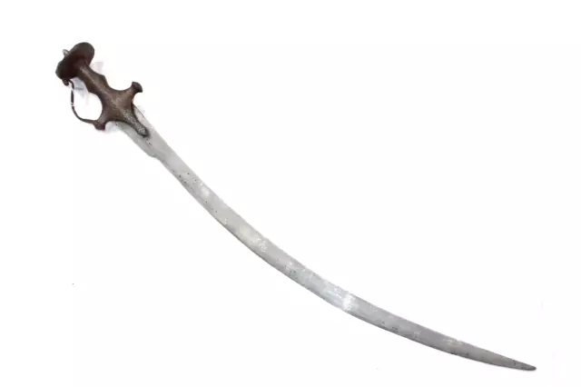 Antique UNA Sword Wootz Faulad Blade Handle 28 inches W 175
