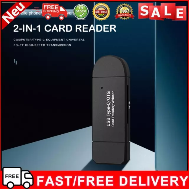 2.0 OTG Micro TF SD Card Reader High-speed Flash Drive Smart Memory Card Adapter