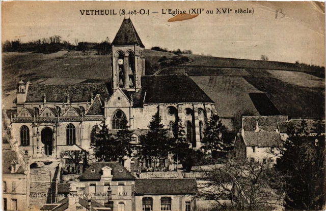 CPA AK VETHEUIL - L'Église (519393)