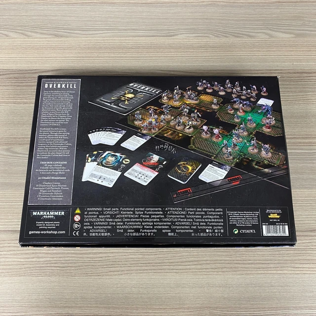 Feldherr Vassoio In Schiuma Per Deathwatch Overkill - Protezione Su Misura Per Miniature E Gettoni, Made In Germany