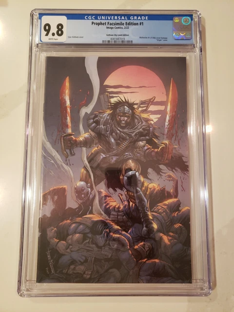 Prophet 1 facsimile Kirkham Virgin Variant CGC 9.8 Image Comics 2021