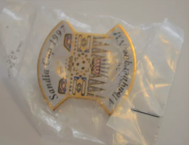 1997 Sandia Coppa Albuquerque Nuovo Messico Calcio Spilla