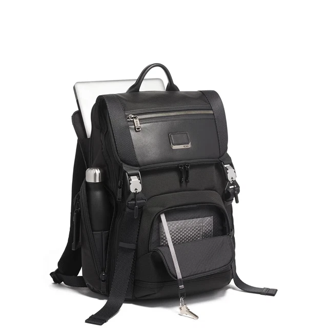 TUMI Alpha Bravo Lark Ballistic Nylon Backpack Black 232651 2