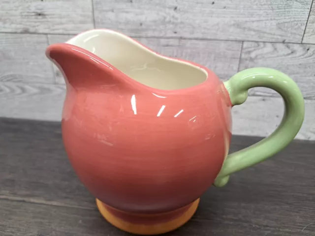 Rose, Blush Color  Secrets of Pistoulet Jana Kolpen Pfaltzgraff Creamer Pitcher