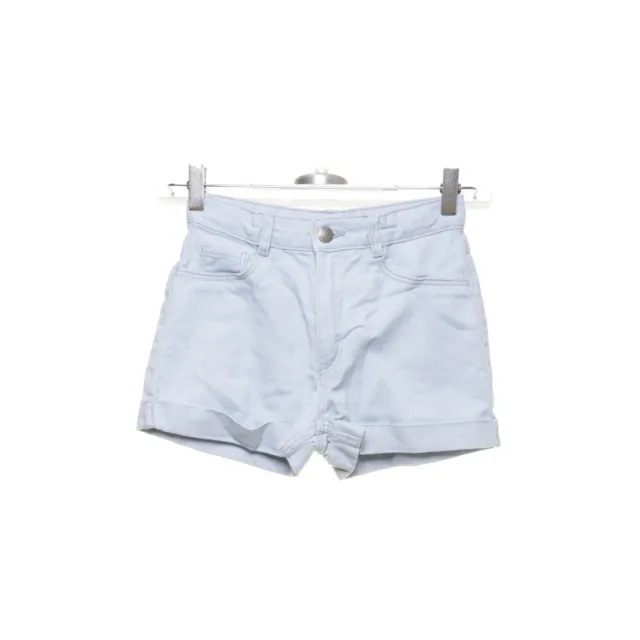 H&M, Jeans Shorts, Größe: 140, Blau, Baumwolle, Einfarbig, Unisex (Kinder)