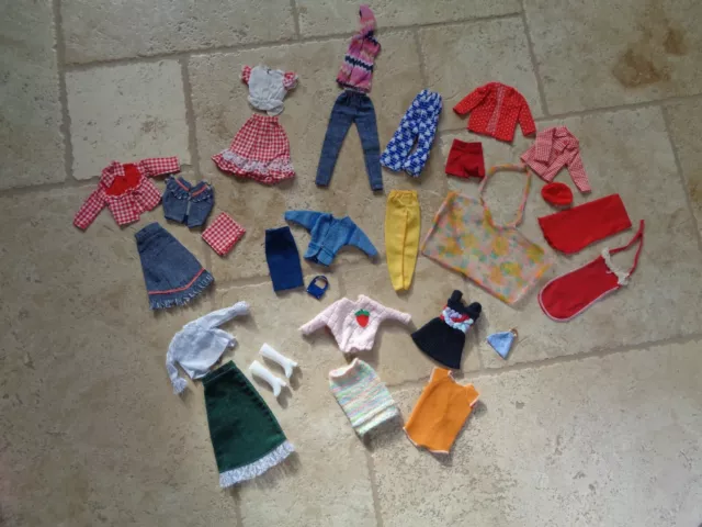 Lot Vtg Barbie Doll Clothes Best Buy Fashions Superstar Era Clone Boots Handbags