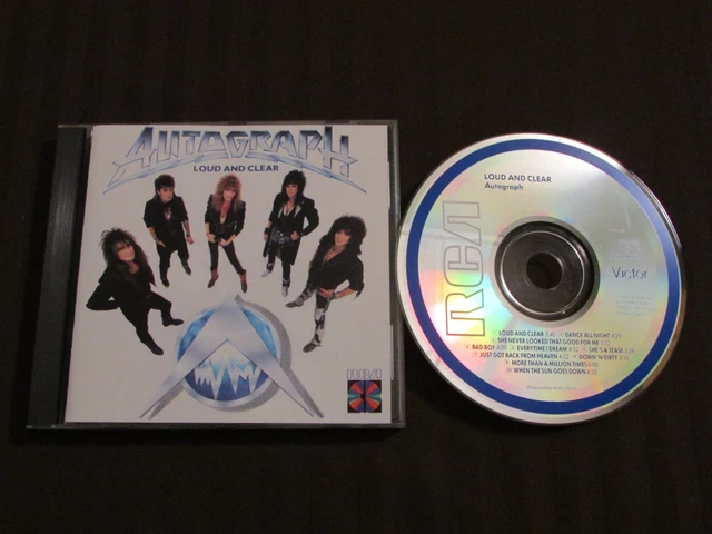 LOUD AND CLEAR by Autograph (CD, 1987, RCA) $27.17 - PicClick CA