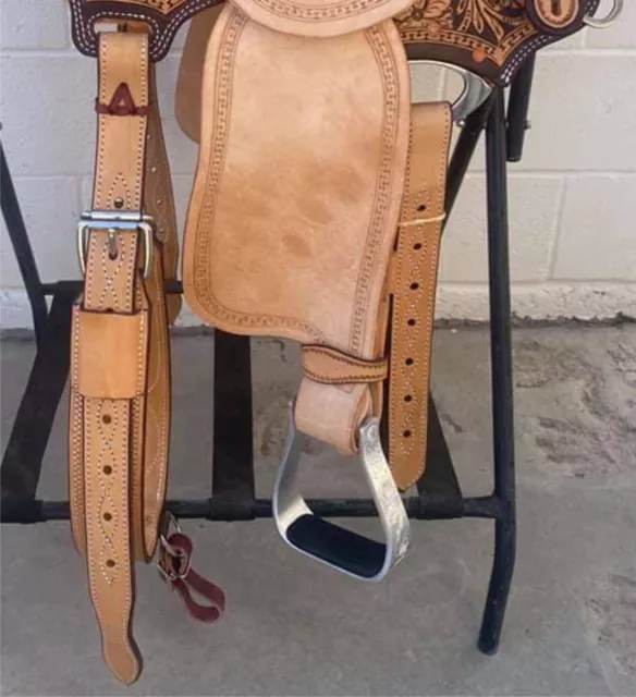 Western Horse Barrel Saddle with Tack Set and Free Shipping 3