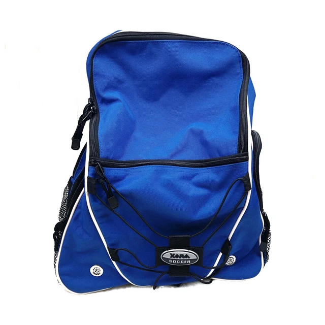 Xara Soccer Equipment Royal Blue Backpack Gym Bag Ball And Boots Bag