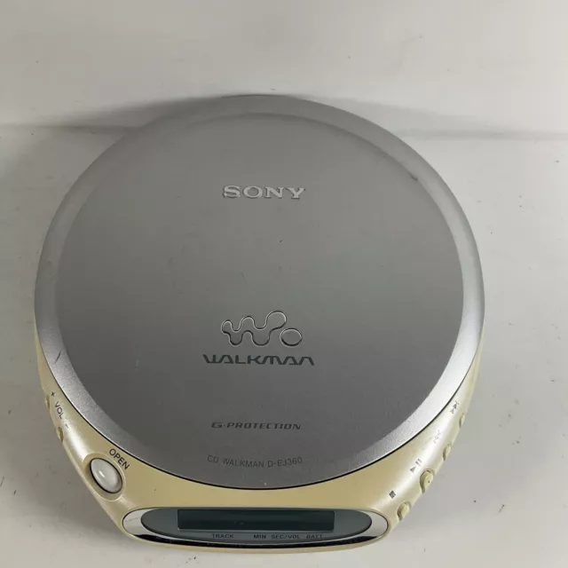 Sony D-EJ360 CD Walkman - Discoloured