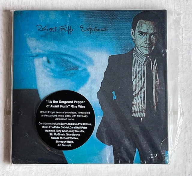 ROBERT FRIPP EXPOSURE Limited Edition 2-CD Remastered & Expanded in ...