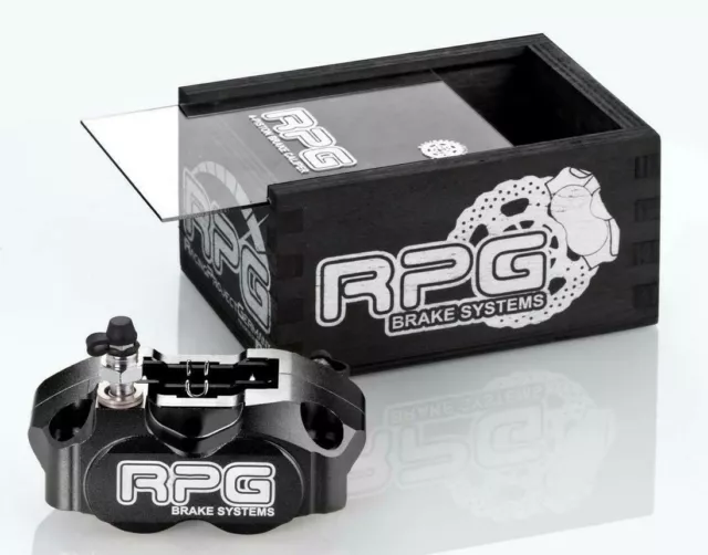 Pinza de freno universal RPG 4 pistones tuning Aerox Jog Vespa Zip Pitbike Stage6 RT