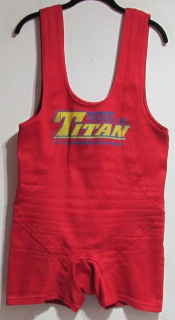 Titan Centurion NXG+ Squat Suit Size 40 Red RS (Used) Discontinued Color!