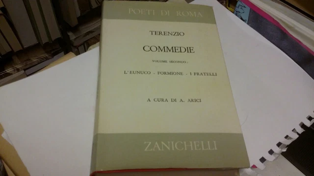 P. Terenzio Afro - Commedie - 1965, Zanichelli, volume 2, 22g22 P. Terenzio Afro - Commedie - 1965, Zanichelli, volume 2, 22g22