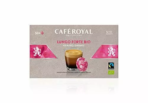 Capsule café Cafe Royal PRO - 600 CAPSULES CAFE COMPATIBLES NESPRESSO PRO®  - ESPRESSO BIO - 12 Boites de 50 Capsules Compatibles Nespresso Pro®