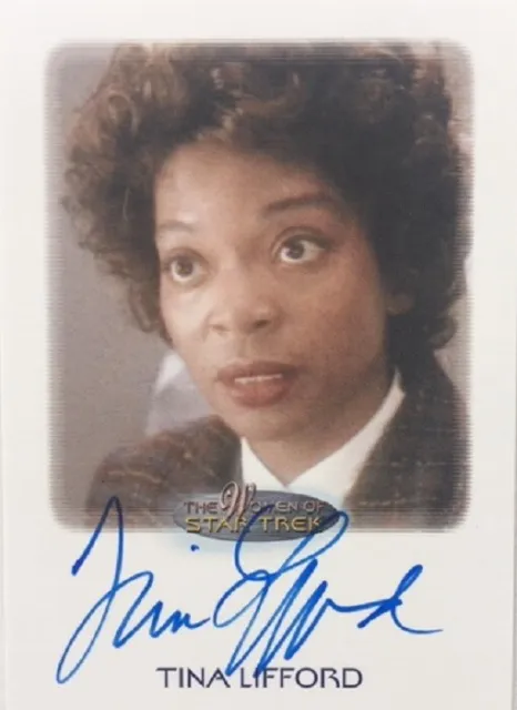 Tina Lifford Autograph as Lee, from Women of Star Trek (2010)