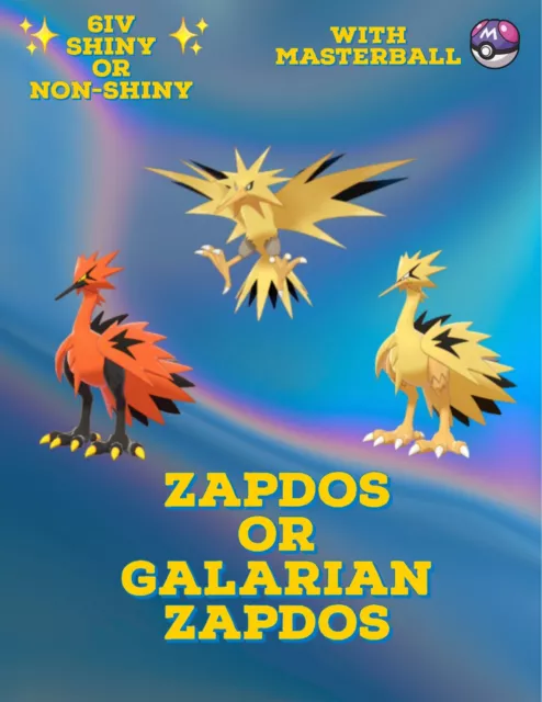 Shiny Articuno/zapdos/moltres Pack Bundle 6IV Pokemon -  Finland