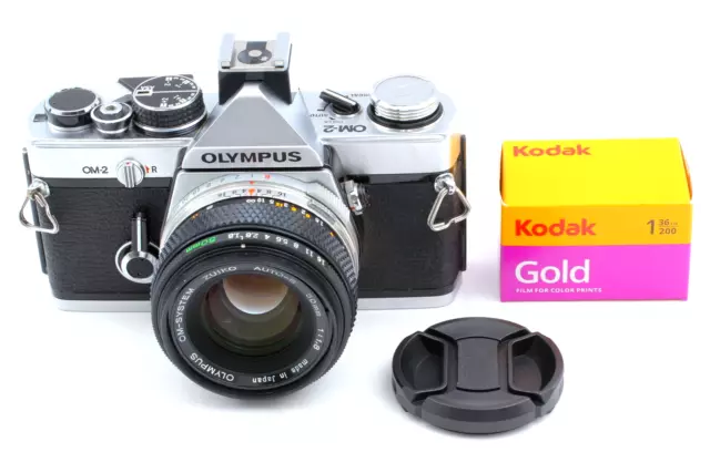 Video [Near MINT] Olympus OM-2 Zuiko Auto-S 50mm F1.8 Lens From JAPAN