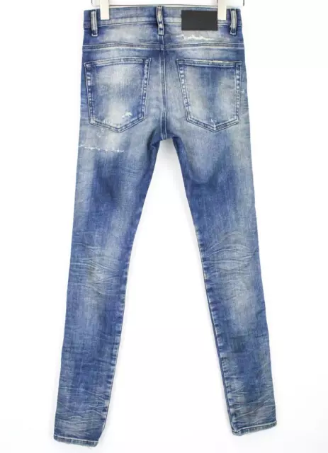 Diesel D-Reeft-T 0870O Herren Jeans W26 Alter Skinny Boys Sweat Jogg Distressed 2