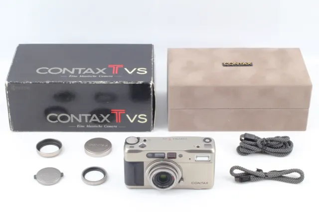 [ Near MINT in Box, LCD completely work!]Contax TVS Point & Shoot From JAPAN 291