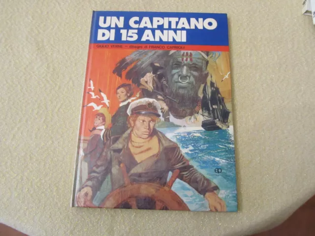 Volume Cartonato A Fumetti Un Capitano Di 15 Anni Ottimo/Edicola -