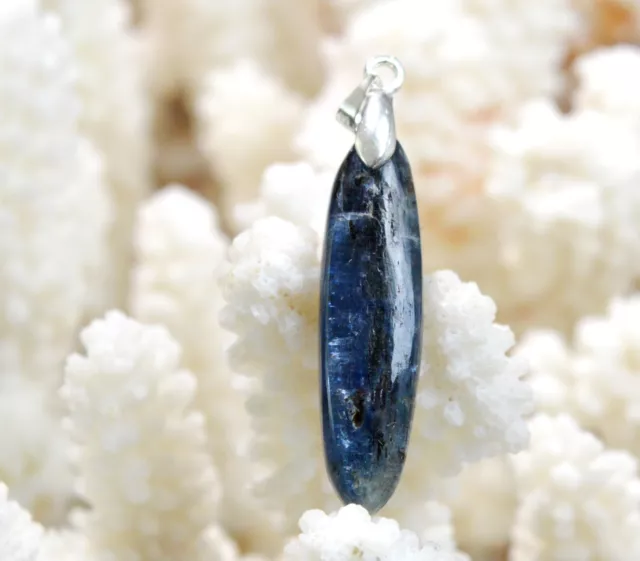 Kyanite Cyanite Disthène 24 carats - pendentif pierre naturelle - Brésil / EZ12