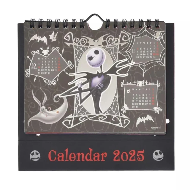 THE NIGHTMARE BEFORE Christmas 2WAY Calendar 2025 Disney Store £45.16 ...