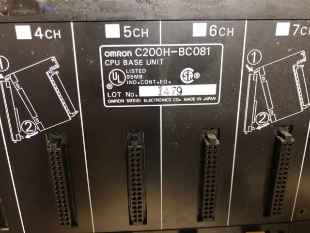 Omron C200H-BC081 CPU-Basiseinheit 2