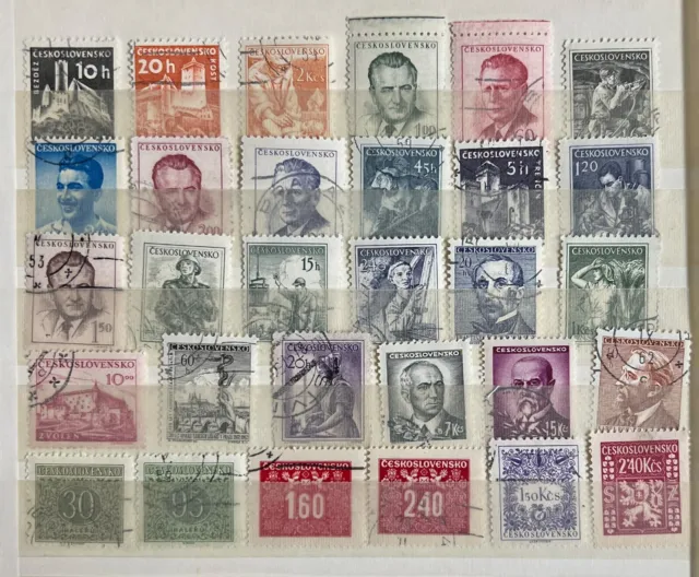 alte Briefmarken aus Nachlass 1 Seite wie abgebildet 2-8