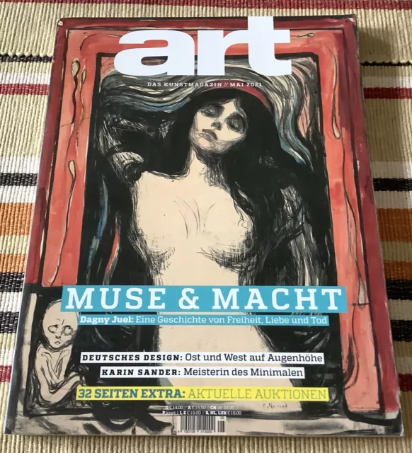 art Das Kunstmagazin Ausgabe Mai 2021 Muse & Macht