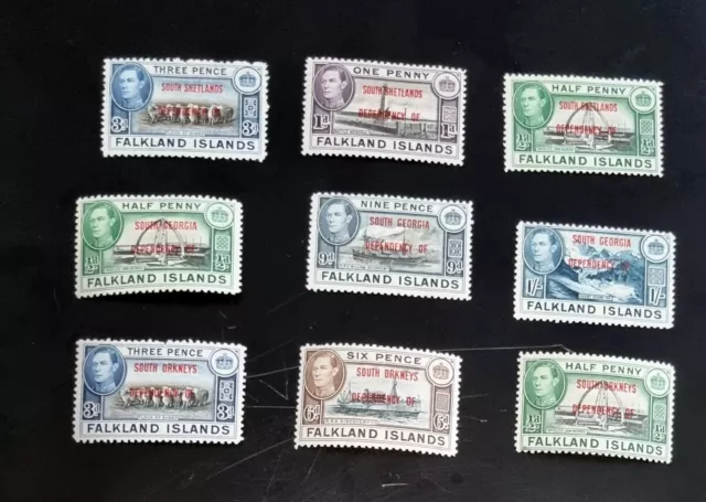 Br Commonwealth Falkland Islands stamps