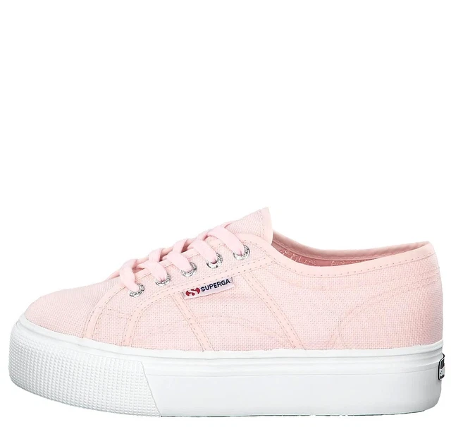 SUPERGA SCARPE DONNA CON ZEPPA BIANCA 2790 acotw linea up and down