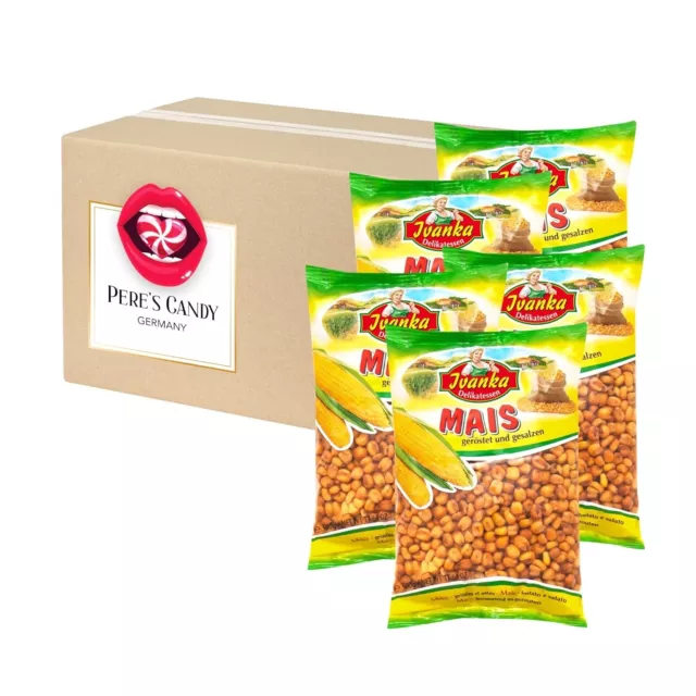 5er Pack (5 x 500 g) Mais geröstet und gesalzen • Maissnack extra knuspri