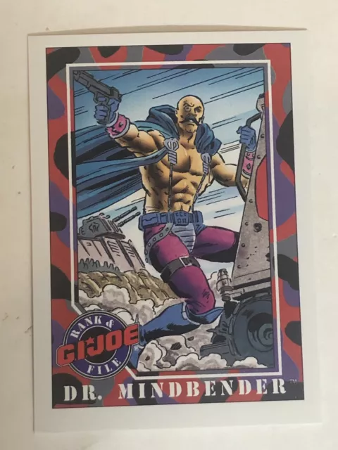 GI Joe 1991 Vintage Trading Card #37 Doctor Mindbender