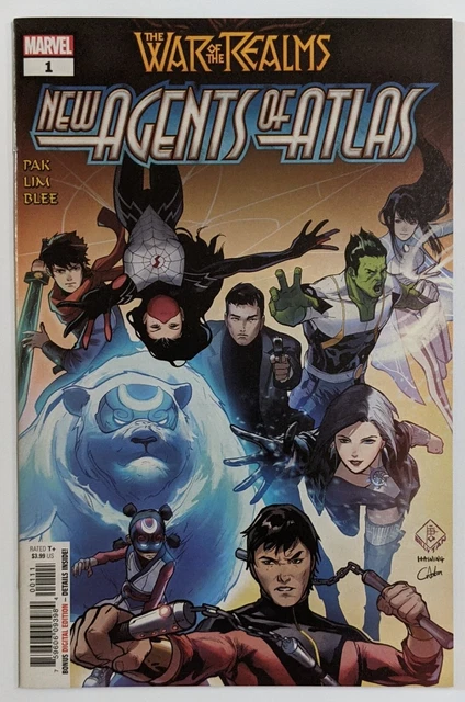 War of the Realms New Agents Atlas #1 1st Wave Aero Luna Snow Crescent first