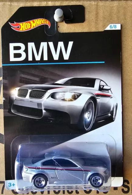 Complete Set of 8 Hot Wheels 2016 BMW Series: 1-8 BMW M1, 2-8 - '92 BMW M3,  3-8 - BMW E36 M3 RACE, 4-8 - BMW 2002, 5-8 - BMW M3 GT2, 6-8 - '10 BMW M3