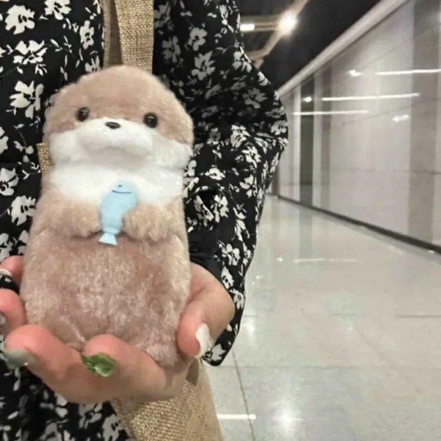 Cute Otter Plush Toy From Deep Sea