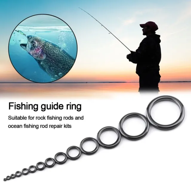 O RING EYE Ceramic Ring Repair Kit Fishing Rod Guide Tackle Box Accessories  $3.51 - PicClick AU