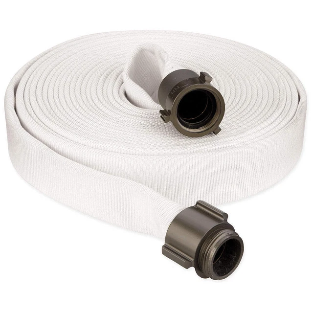 GRAINGER APPROVED 4YLK3 Reel Fire Hose,1-1/2" ID x 100 ft