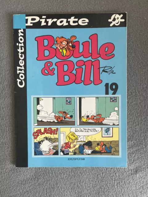 Boule et Bill Album N° 19  (Date de 2001) très bon état