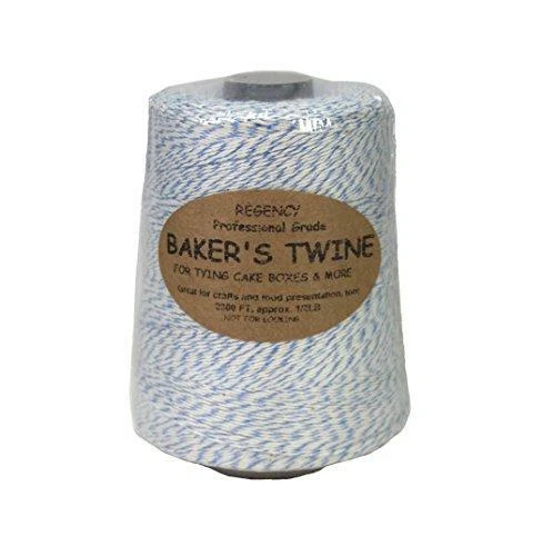 Regency Wraps Baker's Twine for For tying Pastry Boxes and more .05LB Blue &