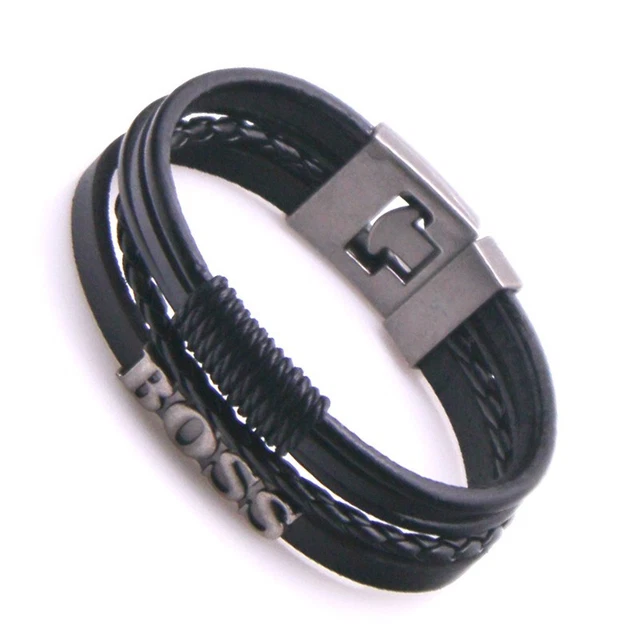 Bracelet Cuir Et Pierre Naturelle